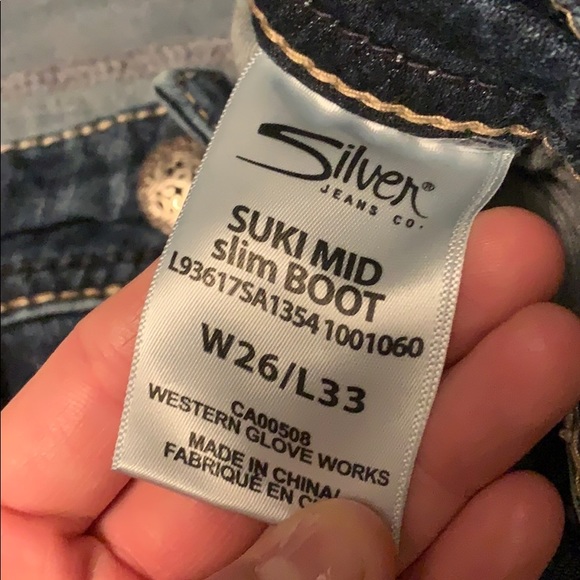 Silver Suki Jeans - Picture 4 of 5